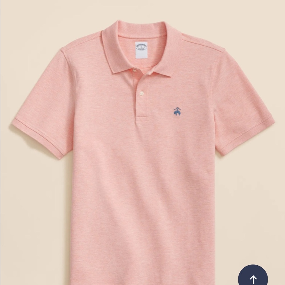 Brooks Brothers Light Pink Polo Shirt